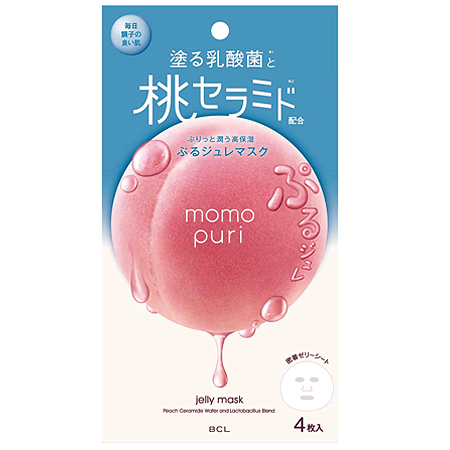 Momo Puri Jelly Mask 4 Sheets