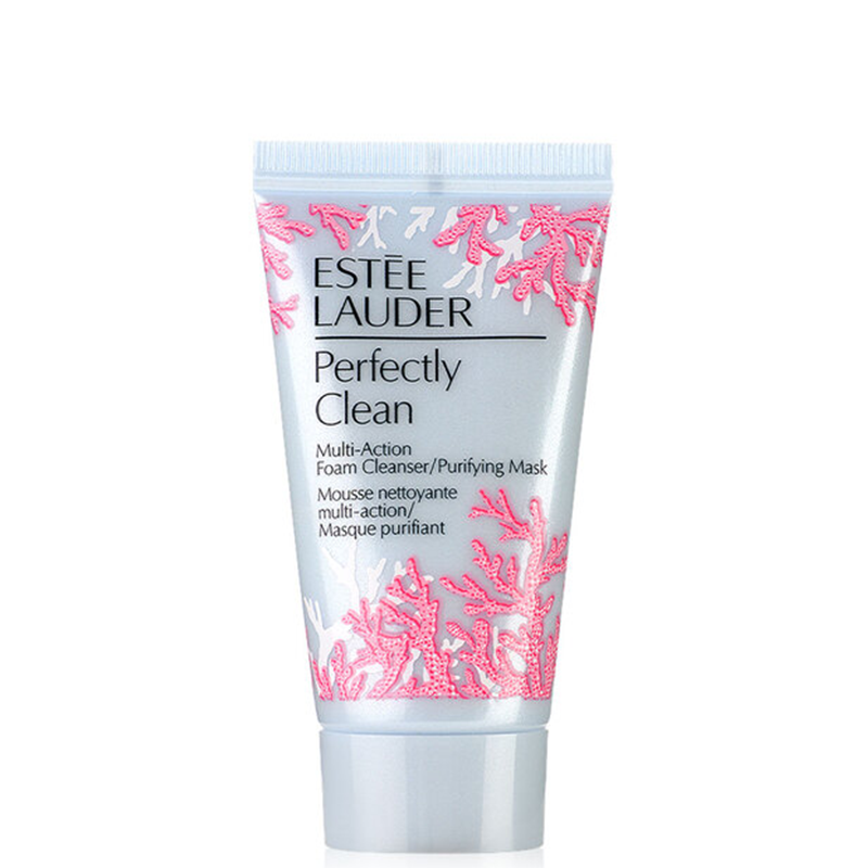 ESTEE LAUDER Perfectly Clean Multi-Action Foam Cleanser/Purifying Mask 30 ml 